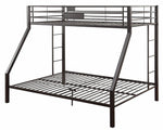 Limbra Sandy Black Metal Twin XL/Queen Bunk Bed