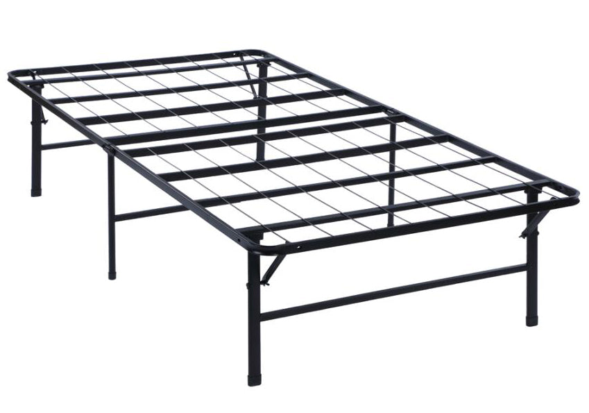 Waldin Black Metal King Split Platform Bed