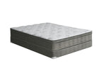 Aleksa Grey Cal King Bed Split Foundation