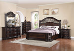 Allison Dark Brown Wood Dresser