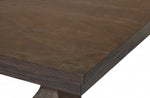 Anelie Walnut Wood Extendable Dining Table