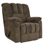 Annaliese Brown Chenille Fabric Manual Recliner