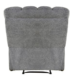 Annaliese Gray Chenille Fabric Manual Recliner