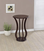 Assisi Cherry Wood Accent Table with Round Top