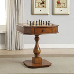 Bishop Cherry Wood Game Table with 2 Drawers