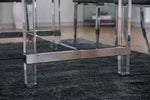 Casper Clear Glass/Acrylic Dining Table