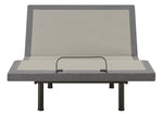 Clara Grey Fabric Full Adjustable Power Bed Base