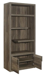 Danio 4-Pc Rustic Natural Wood Entertainment Center