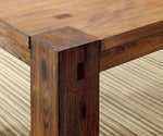 Frontier Dark Oak Wood Dining Table