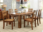 Frontier Dark Oak Wood Dining Table