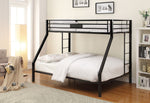 Limbra Sandy Black Metal Twin XL/Queen Bunk Bed