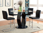 Lodia 2 Black Counter Height Chairs