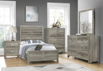 Mandan Gray Wood King Bed