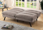 Maryam Gray Flannelette Convertible Sofa Bed