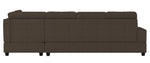 Maston 2-Pc Brown Fabric Reversible Sectional Sofa