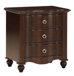 Meghan 4-Pc Espresso Wood Twin Bedroom Set