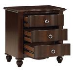 Meghan 4-Pc Espresso Wood Twin Bedroom Set