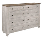 Nashville 4-Pc Two-Tone Wood Queen Bedroom Set