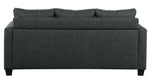 Phelps Dark Gray Fabric Reversible Sectional Sofa