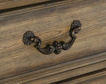 Rachelle Weathered Pecan Wood 4-Drawer Chest