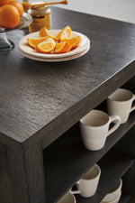 Caitbrook Dark Gray Counter Height Table