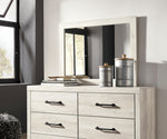 Cambeck Whitewash Wood Dresser Mirror