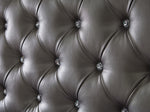 Coralayne Gray Faux Leather Full Bed