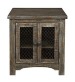 Danell Ridge Brown Wood End Table