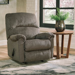 Dorsten Slate Fabric Manual Rocker Recliner