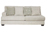 Rawcliffe 3-Pc Parchment Fabric Sectional