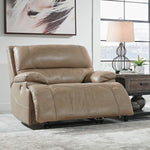 Ricmen Putty Wide Seat Power Recliner