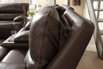 Ricmen Walnut Power Recliner Loveseat