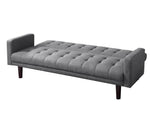 Skyler Grey Woven Fabric Sofa Bed