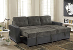 Swallowtail 2-Pc Reversible Sectional with Pull-Out Bed