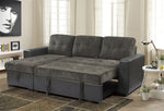 Swallowtail 2-Pc Reversible Sectional with Pull-Out Bed