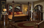 Tuskan Rich Brown Queen Bed (Oversized)