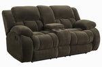 Weissman 2-Pc Chocolate Fleece Manual Recliner Sofa Set