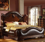 Imperial Cherry Wood King Bed (Oversized)