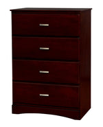 Prismo Cherry Wood 5-Drawer Chest