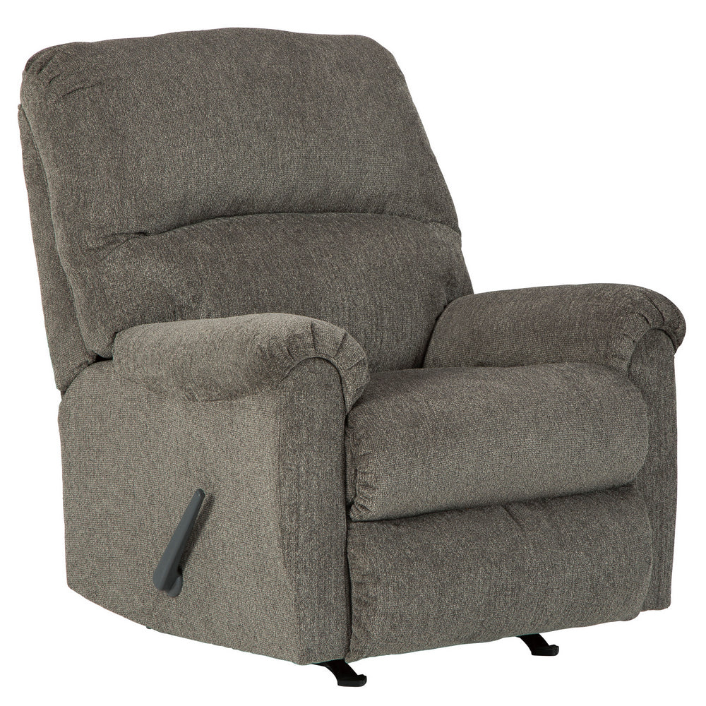 Dorsten Slate Fabric Manual Rocker Recliner