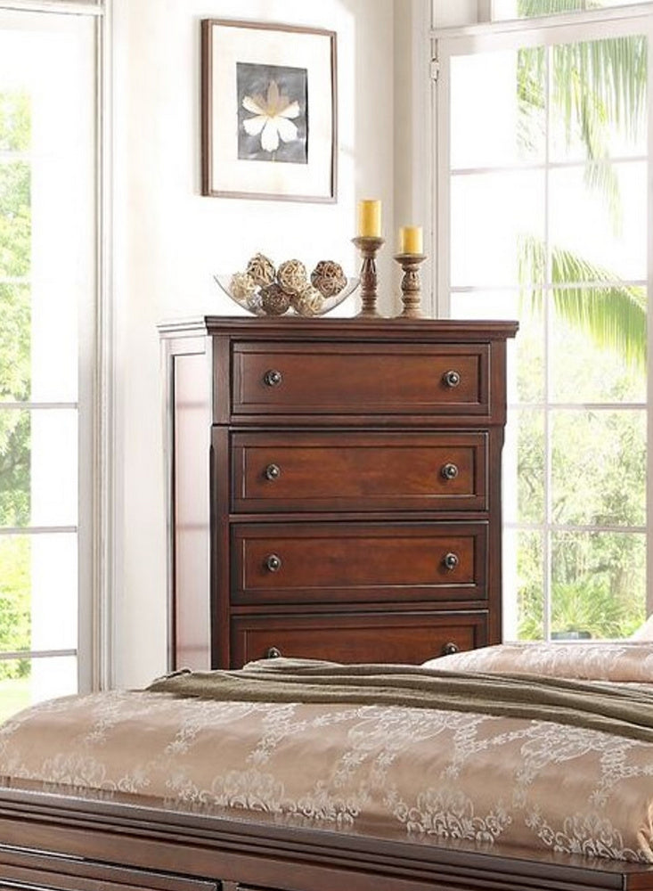 Alessa Cherry Wood Chest