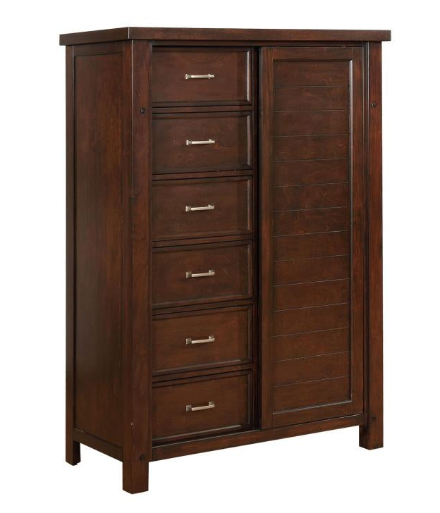 Barstow Pinot Noir Wood Door Chest