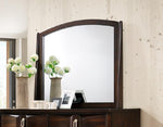 Graziana Deep Rustic Wood Frame Dresser Mirror