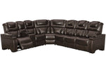 Warnerton 3-Pc Power Recliner Sectional