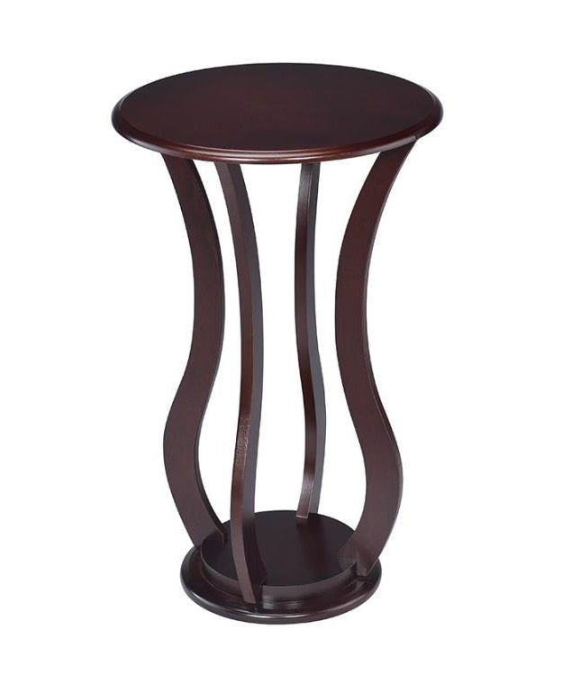 Assisi Cherry Wood Accent Table with Round Top