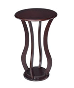 Assisi Cherry Wood Accent Table with Round Top