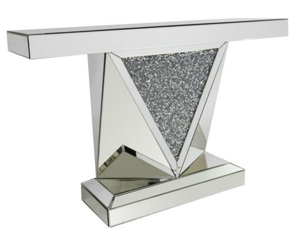 Kaiya Silver Sofa Table