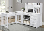 Blanche 4-Pc White Wood Office Set