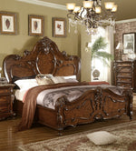 Dania Cherry Oak Cal King Bed (Oversized)