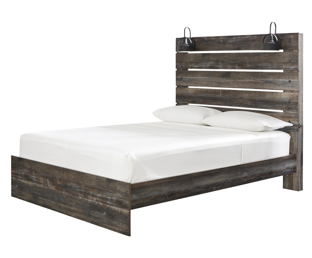 Drystan Multi Wood Queen Panel Bed